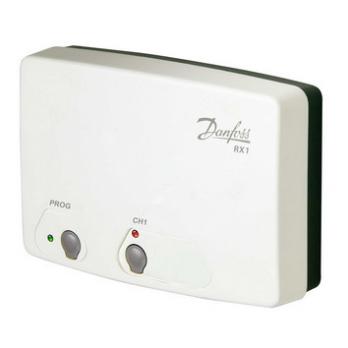 Приемник сигнала беспроводных термостатов RX-1, 1 канал 087N7476 Danfoss