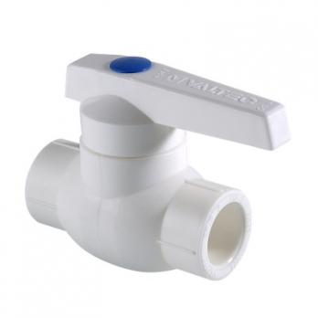 Кран PP-R бел шаровый Дн25 Valtec VTp.743.0