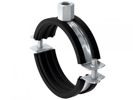 FRS 159-162 M8/M10 Хомут трубный Fischer с Epdm вставкой и комби-гайкой арт.79458 Fischer