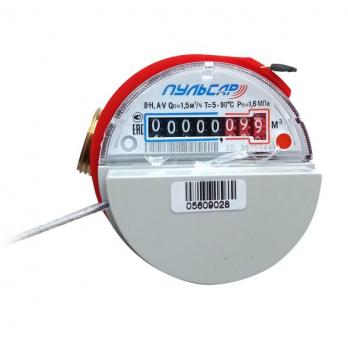 Квартирный счетчик воды Ду20 Пульсар IoT под модули, Qn=1,5 м3/ч, L=130мм
