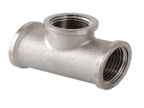 Тройник переходной никель Ду 25х20 ВР VALFEX VF.750.N.100.034.100