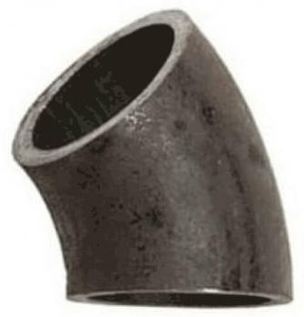 Отвод ст крутоизогнутый Дн76x3,5 (Ду65) 45гр б/шов п/привар ГОСТ 17375-2001