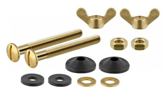 Крепеж бачка к унитазу L=72мм латунь ST M8 BRASS