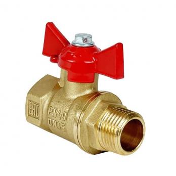 Кран шар лат 11Б27фт1М Ду15 Ру40 м/р баб VALFEX VF.218.LB1.012.N/P59