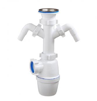 Сифон д/кух.мойки бут. 1 1/2