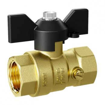 Кран для манометра шаровой латунь Pride G1/2