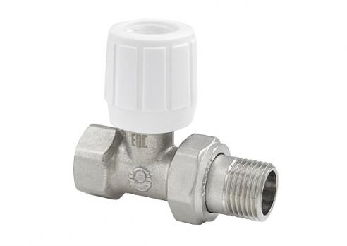 Клапан для радиаторов, регулирующий ручной прямой 1/2" VALFEX