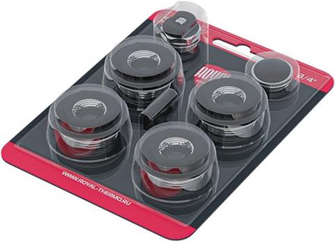 Комплект монтажный ROYAL THERMO 1x3/4 черный НС-1614228