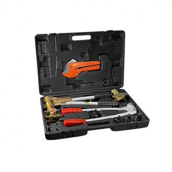 Механический набор аксиального инструмента (ручн.запрессовщик+ручн.расш+насадки 16-32мм) VALFEX 