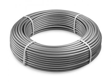 Труба из сшитого полиэтилена с барьерным слоем EVOH, 16х2,2мм тип PE-Xa (серый) Valfex