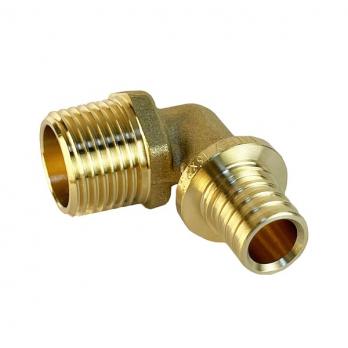 Угольник надвижной с переходом на НР 20(2,8)х1/2