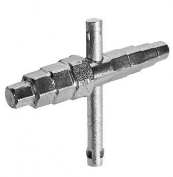 Ключ шестигранный для фитингов и разъемных соединений американка 12-24 мм размер STOUT