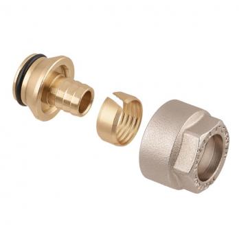 Евроконус латунный PRO AQUA для трубы SDR 7.4 20 x 2,8х3/4 AX412028E