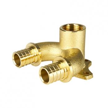 Водорозетка надвижная проходная  20(2,8) x 20(2,8) x 1/2