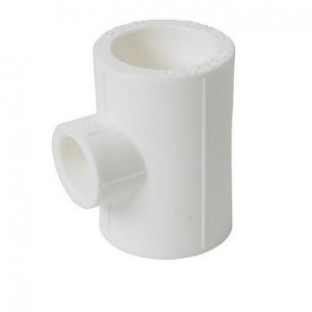 Тройник PP-R переходн белый Дн25х25х20 VALFEX 10252520