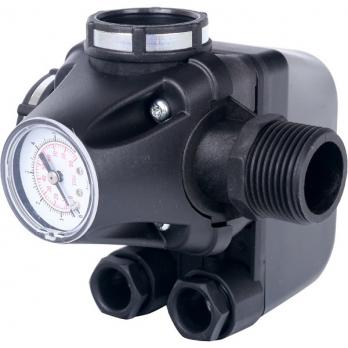 Реле давления для водоснабжения со встроенным манометром PM5-3W, 1-5 бар Stout