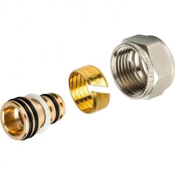 Фитинг компрессион. д/труб PEX-AL-PEX 16х2,0х1/2 STOUT
