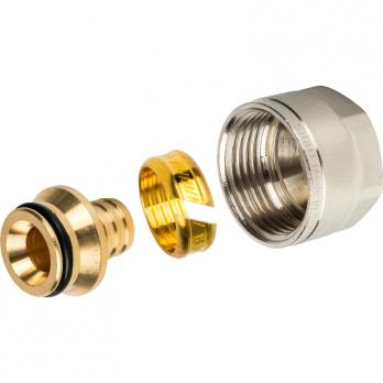 Фитинг компрессион. д/труб PEX 20х2,8х3/4 STOUT