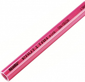Труба отоп. RAUTITAN pink 40х5,5 мм, отрезки 6м.