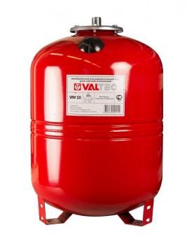 Бак расширительный для отопления 100л. КРАСНЫЙ VALTEC