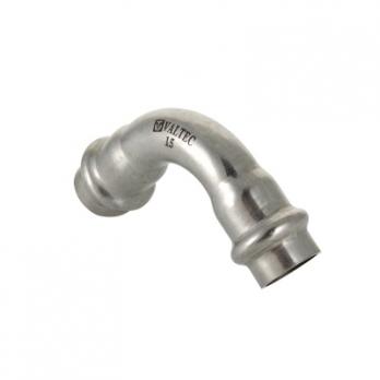 Угольник 90* в/в нерж. сталь 12 пресс Valtec