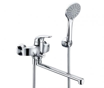 Rossel 2802L Смеситель для ванны с длинным изливом WasserKraft