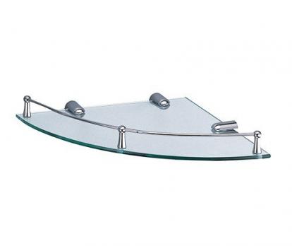 Полка стеклянная угловая К 544 WasserKraft