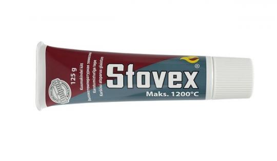 UNIPAK Замазка STOVEX высoкoтeмпepaтypнaя пeчнaя, тюбик 250 г.
