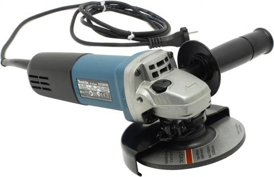 Угловая шлифмашина 125мм,  840Вт, 11000об/мин, 1,6кг, в кор. MAKITA 9558HN